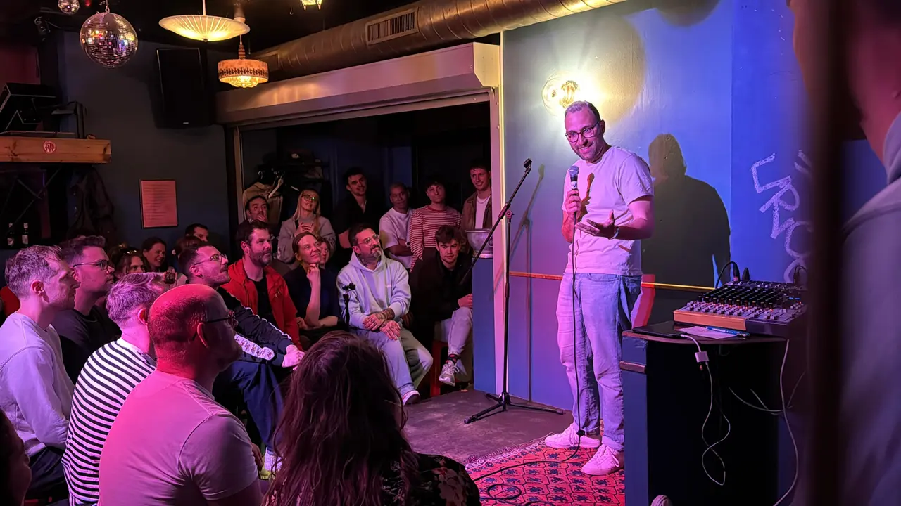 Remboliscious performing on stage